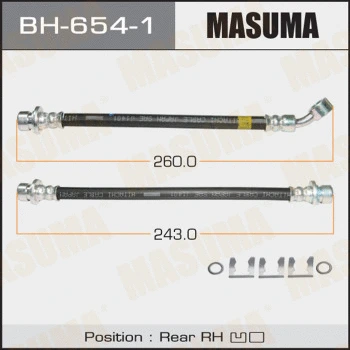 Flexible de frein MASUMA BH-654-1