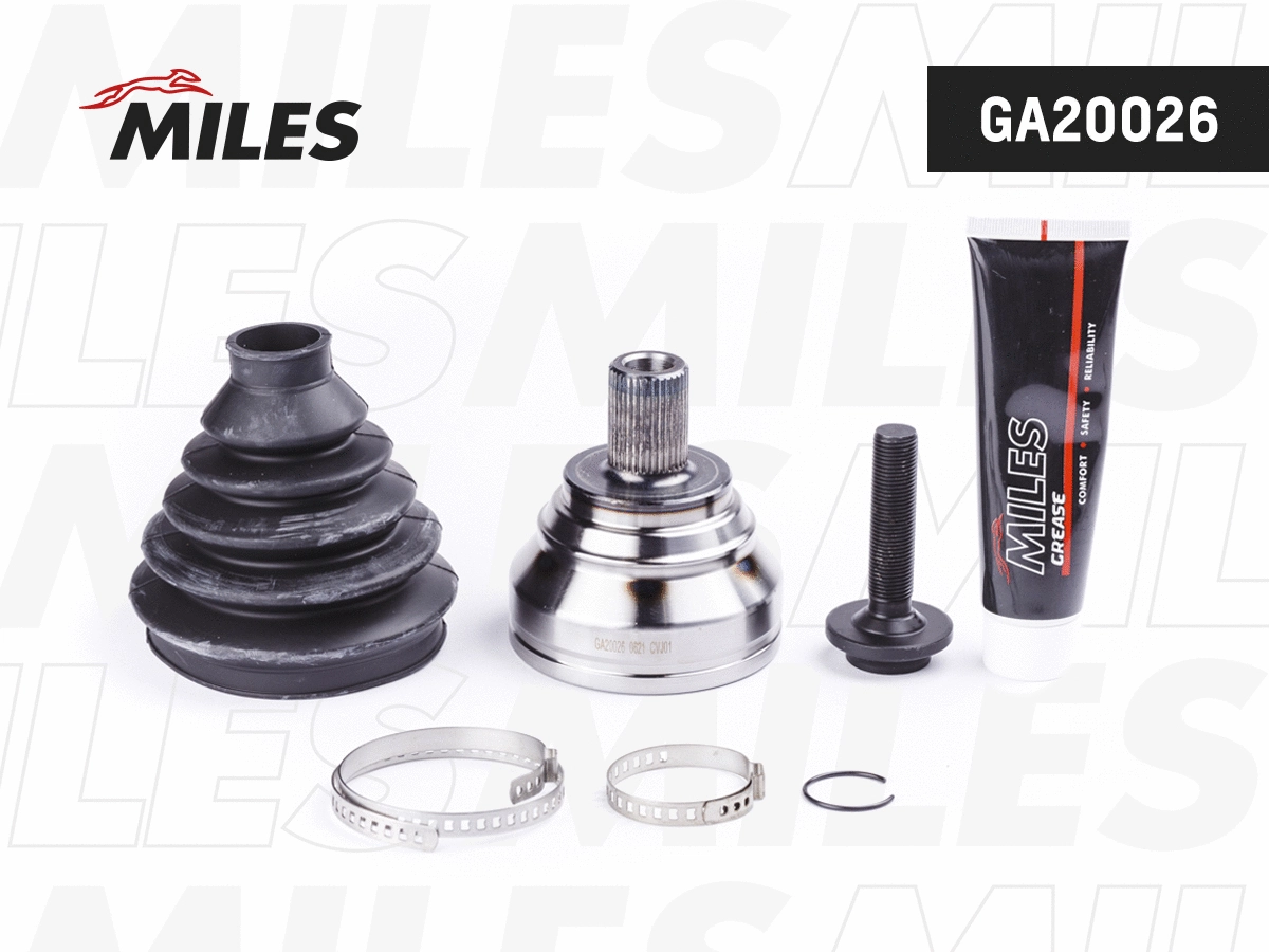 Jeu de joints, arbre de transmission MILES GA20026