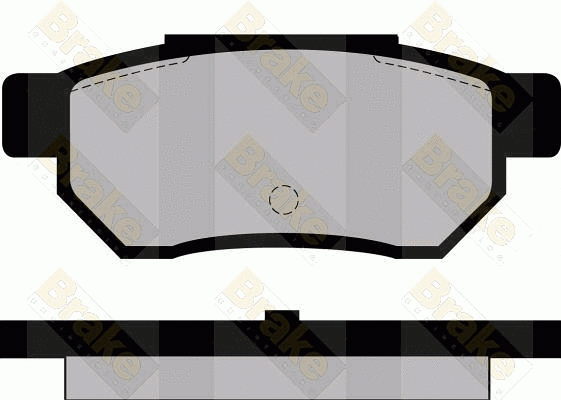Kit de plaquettes de frein, frein à disque Brake ENGINEERING PA491