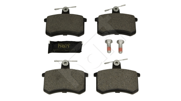 Kit de plaquettes de frein, frein à disque HART 248 877