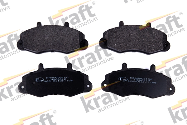 Kit de plaquettes de frein, frein à disque KRAFT AUTOMOTIVE 6002100