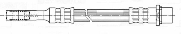 Flexible de frein CEF 511894