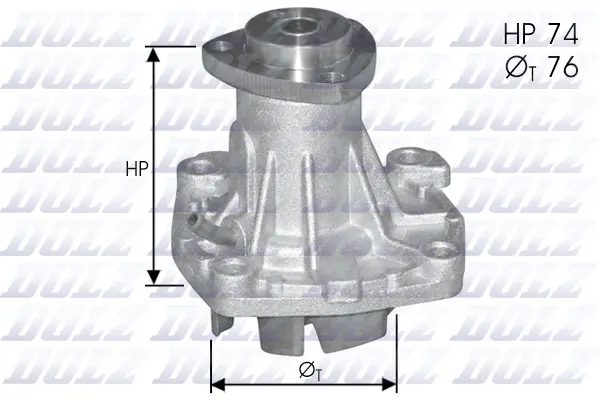 Pompe à eau, refroidissement du moteur DOLZ A341ST