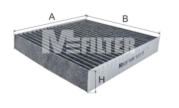 Filtre, air de l'habitacle MFILTER K 9159C