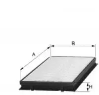 Filtre, air de l'habitacle UNIFLUX FILTERS XCK223