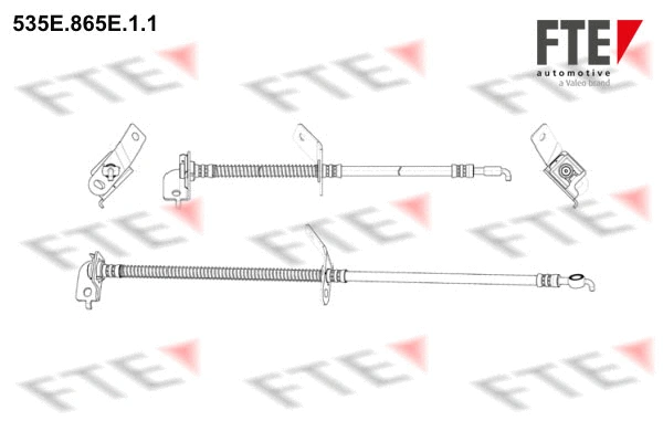 Flexible de frein FTE 9240762