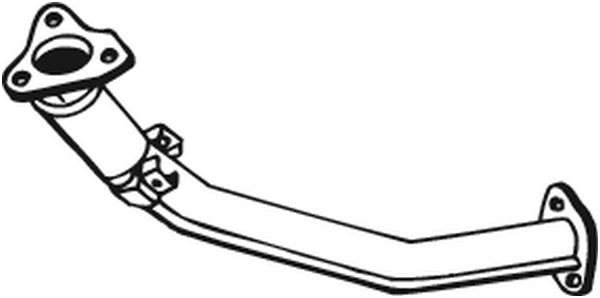 Tuyau d'échappement KLOKKERHOLM 823-421