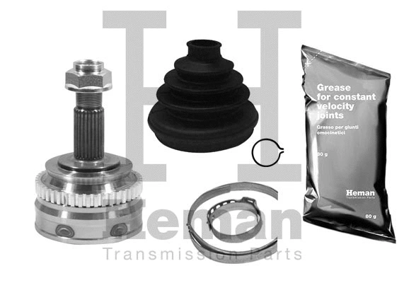 Jeu de joints, arbre de transmission HEMAN TJ01740
