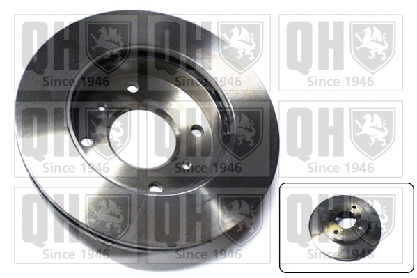 Disque de frein QUINTON HAZELL BDC3812