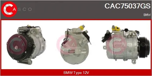 Compresseur, climatisation CASCO CAC75037GS