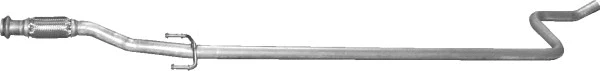 Tuyau d'échappement POLMO 04.336