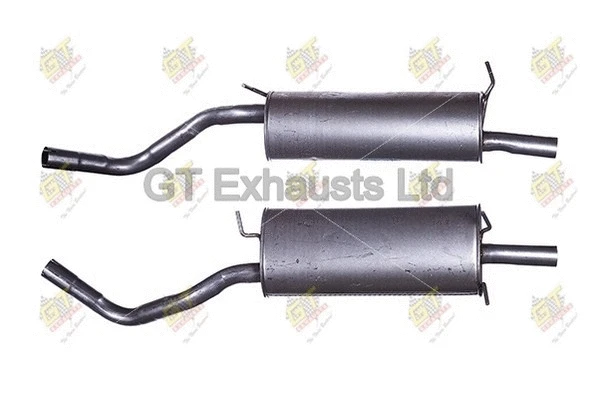 Silencieux arrière GT Exhausts GRN643