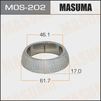 Bague d'étanchéité, tuyau d'échappement MASUMA MOS-202