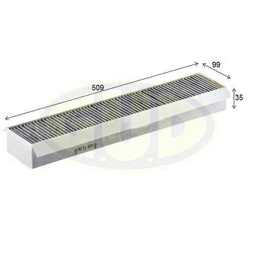Filtre, air de l'habitacle G.U.D. GCF5141C