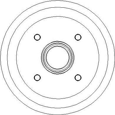 Tambour de frein National NDR006