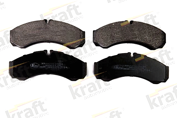 Kit de plaquettes de frein, frein à disque KRAFT AUTOMOTIVE 6003490