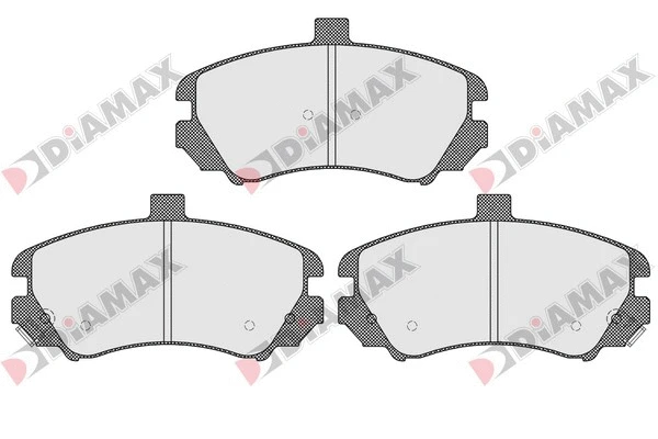 Kit de plaquettes de frein, frein à disque DIAMAX N09506
