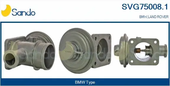 Vanne EGR SANDO SVG75008.1