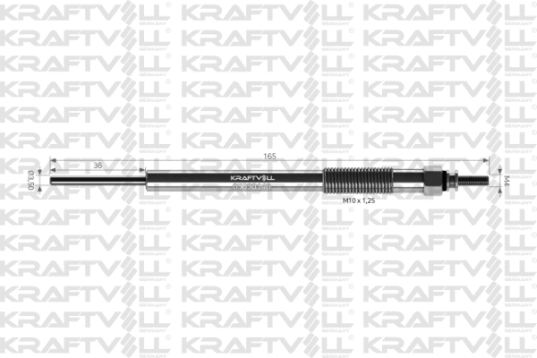 Bougie de préchauffage KRAFTVOLL GERMANY 05030146