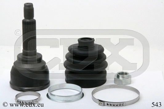 Jeu de joints, arbre de transmission CDX 543
