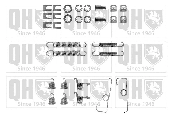 Kit d'accessoires, mâchoire de frein QUINTON HAZELL BFK370