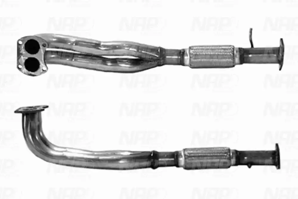 Tuyau d'échappement NAP carPARTS GmbH CAF10555