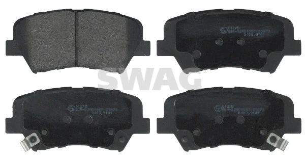Kit de plaquettes de frein, frein à disque SWAG 33 10 7626