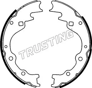 Jeu de mâchoires de frein TRUSTING 049.124