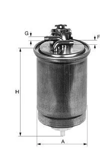 Filtre à carburant UNIFLUX FILTERS XN401