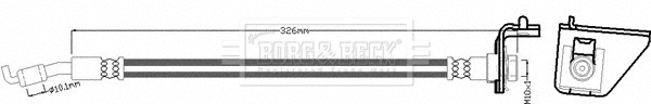 Flexible de frein BORG & BECK BBH8584