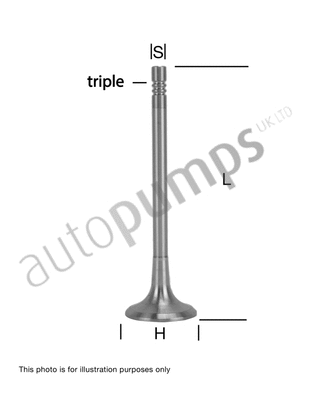 Soupape d'admission Autopumps UK AIV9179