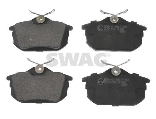 Kit de plaquettes de frein, frein à disque SWAG 55 91 6207