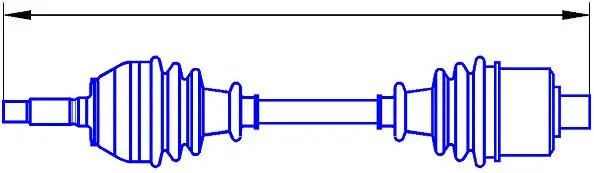 Arbre de transmission SERCORE 22791