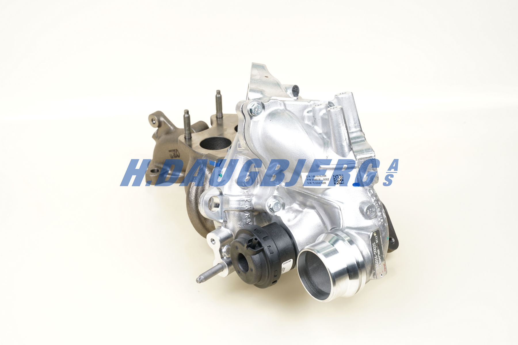 Turbocompresseur, suralimentation H. Daugbjerg 846016-5002S
