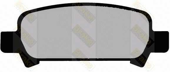 Kit de plaquettes de frein, frein à disque Brake ENGINEERING PA1317