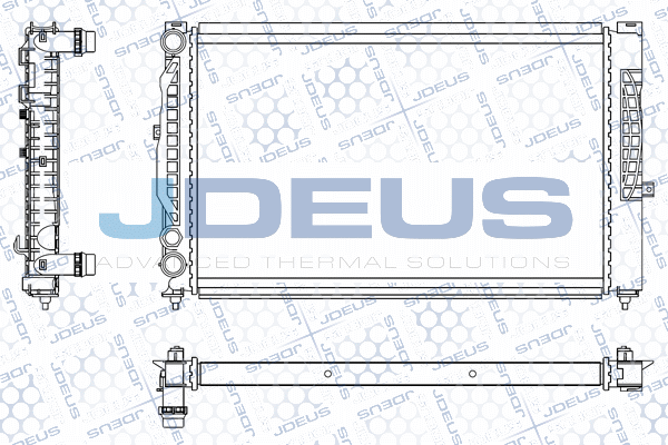 Radiateur, refroidissement du moteur JDEUS M-0010160