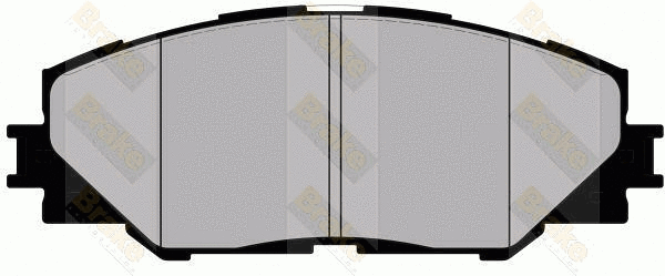 Kit de plaquettes de frein, frein à disque Brake ENGINEERING PA1747