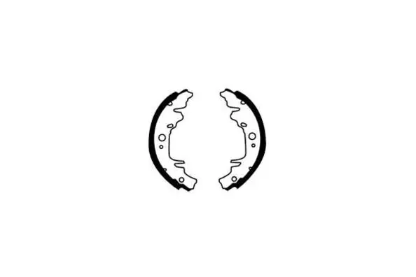 Jeu de mâchoires de frein E.T.F. 09-0534