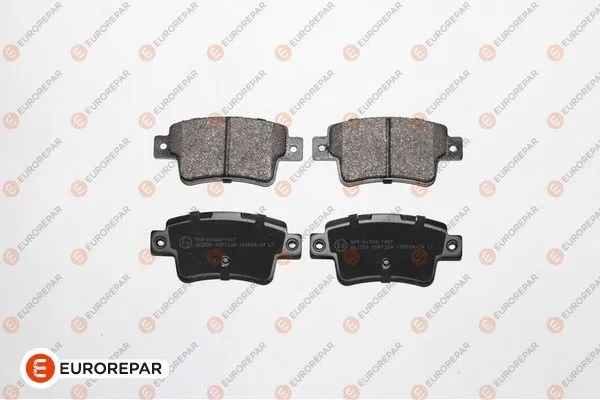 Kit de plaquettes de frein, frein à disque EUROREPAR 1639383580