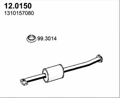 Catalyseur ASSO 12.0150
