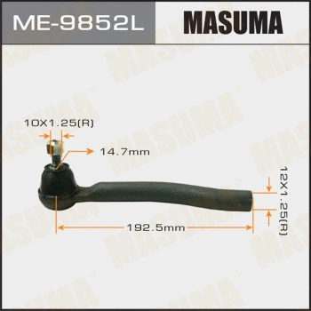 Rotule de barre de connexion MASUMA ME-9852L