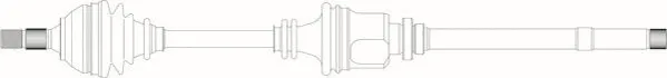 Arbre de transmission GENERAL RICAMBI PE3055