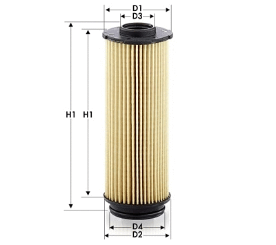 Filtre à huile TECNECO FILTERS OL2163E