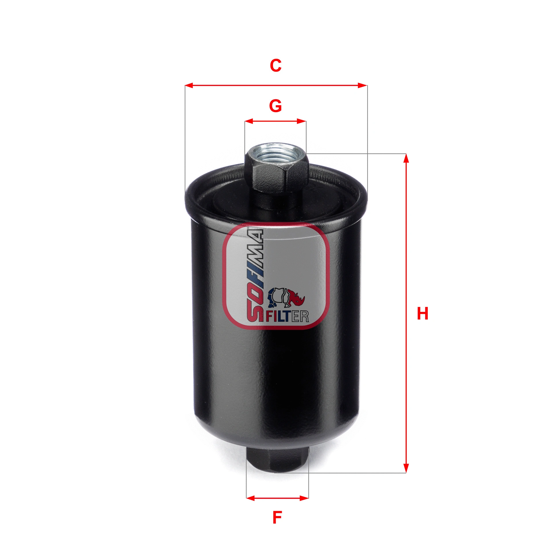 Filtre à carburant SOFIMA S 1741 B