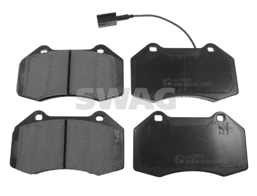 Kit de plaquettes de frein, frein à disque SWAG 70 11 6011