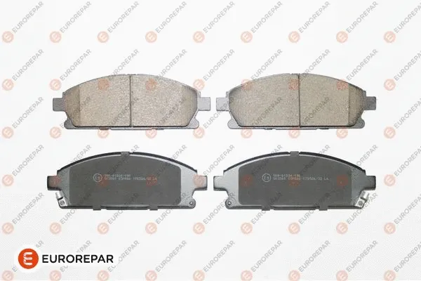 Kit de plaquettes de frein, frein à disque EUROREPAR 1623059280