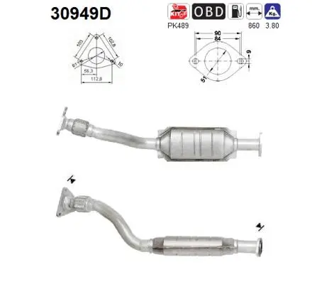 Catalyseur AS 30949D