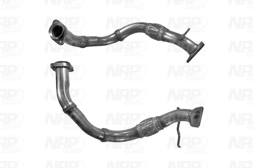Tuyau d'échappement NAP carPARTS CAF10443