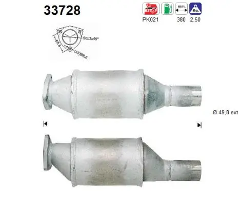 Catalyseur AS 33728
