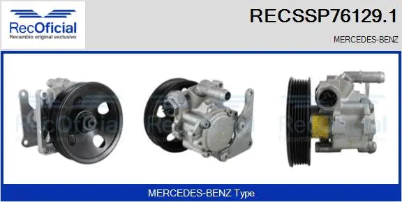 Pompe hydraulique, direction RECOFICIAL RECSSP76129.1